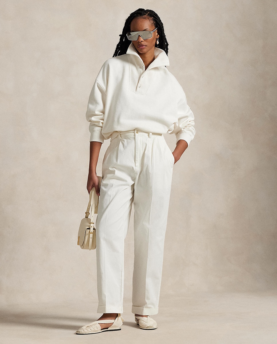 Mujer Look Pantalon Blanco OtoÃ±o Outfit Pantalon Ropa Blanca