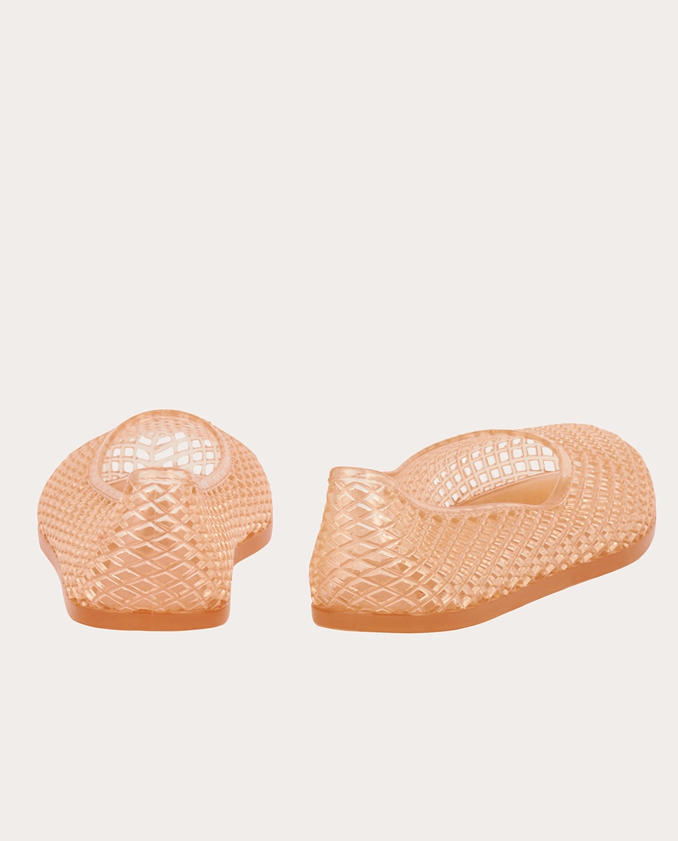 Bailarinas Iro de goma Beige-4