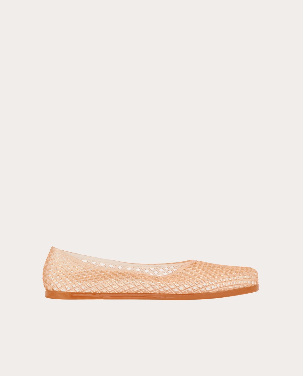 Bailarinas Iro de goma Beige-1