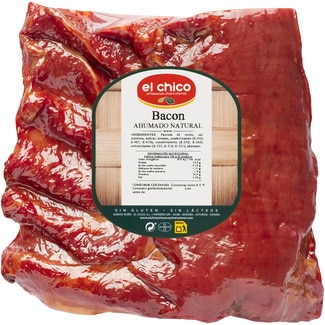 bacon ahumado natural peso aproximado pieza 1,5 kg - El Chico