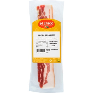 centro de panceta desalado sin gluten sin lactosa envase 200 g - El Chico