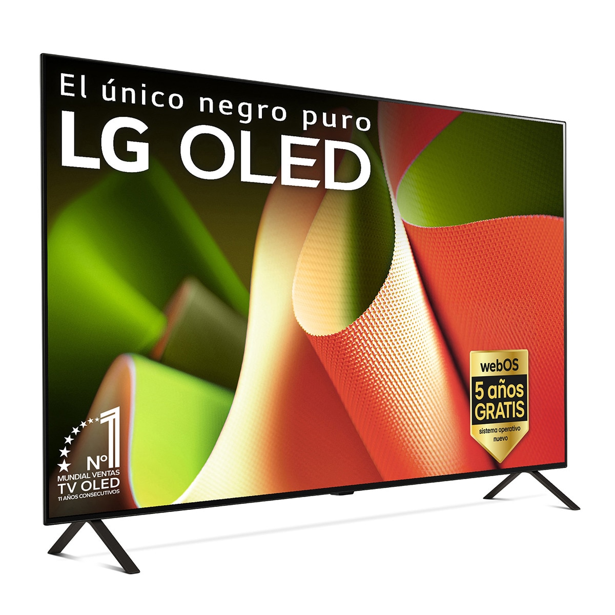 TV OLED 139cm (55") LG OLED55B46LA 4K con Smart TV WebOS24 (Reacondicionado Grado A) Negro-1