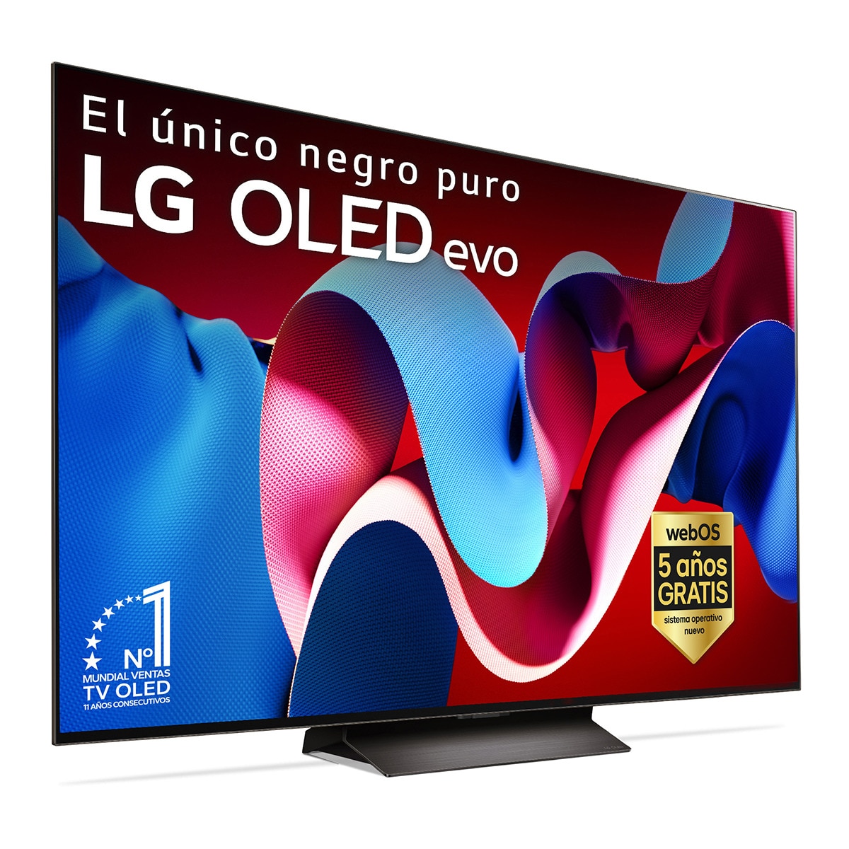 TV OLED 164cm (65") LG OLED65C46LA 4K con Smart TV WebOS24 (Reacondicionado Grado B) Negro / Marrón-1