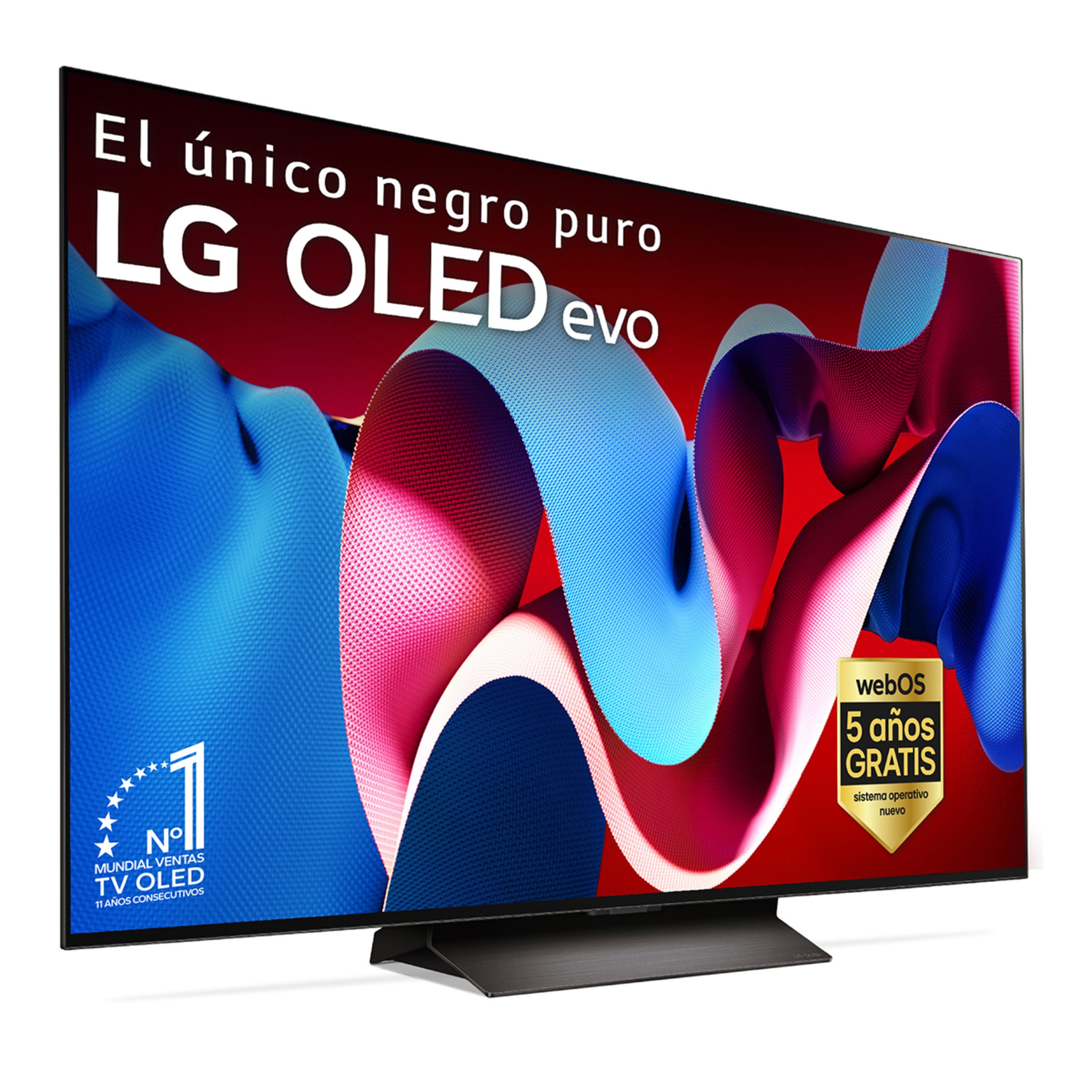 TV OLED 139cm (55") LG OLED55C46LA 4K con Smart TV WebOS24 (Reacondicionado Grado A) Negro / Marrón-1