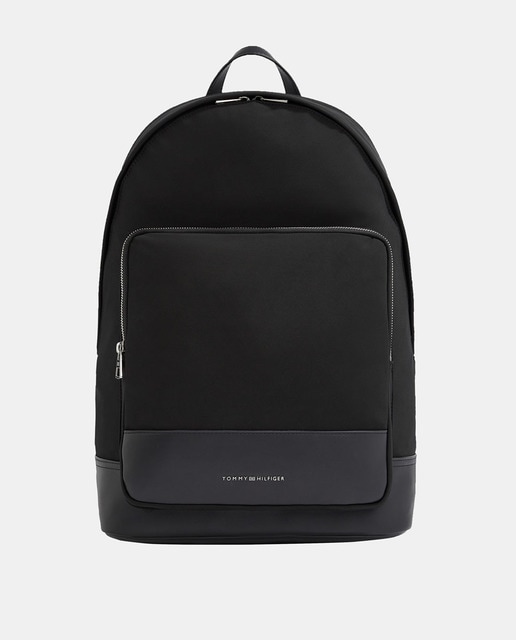 Imagem 0 de Mochila de Poliéster Reciclado com Alças Ajustáveis e Bolso Exterior