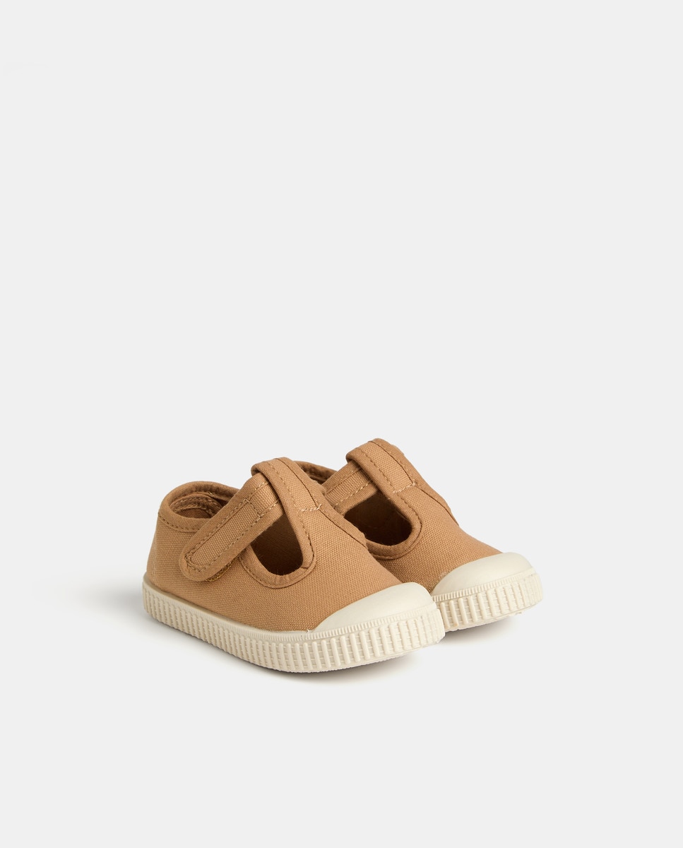 Lona bebés pepito suela flexible Kaki-2