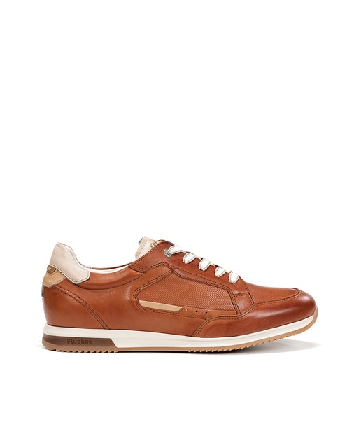 Imagen 0 de Sneaker de hombre en piel con cordones