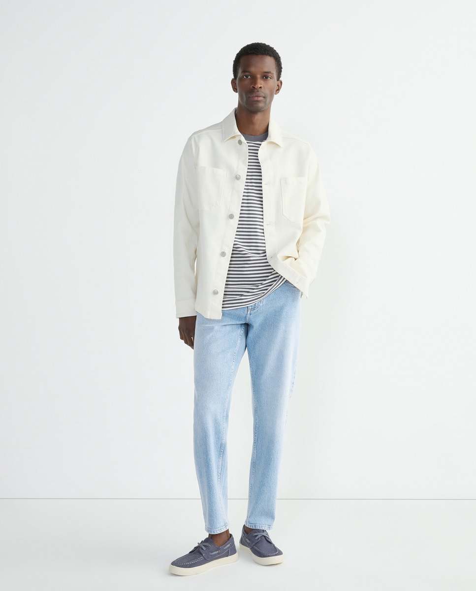 Sobrecamisa hombre denim Crudo-2