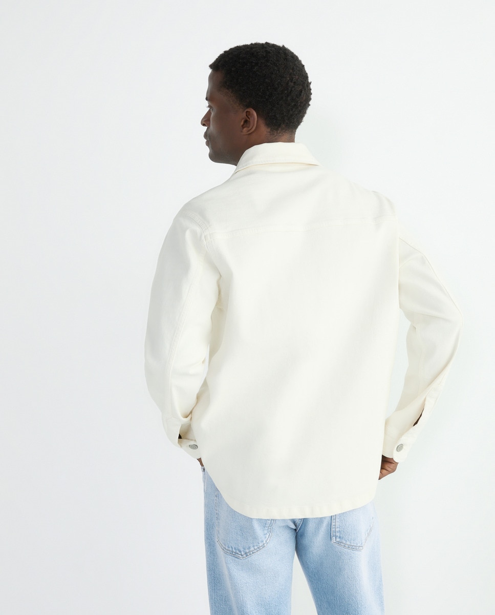 Sobrecamisa hombre denim Crudo-3