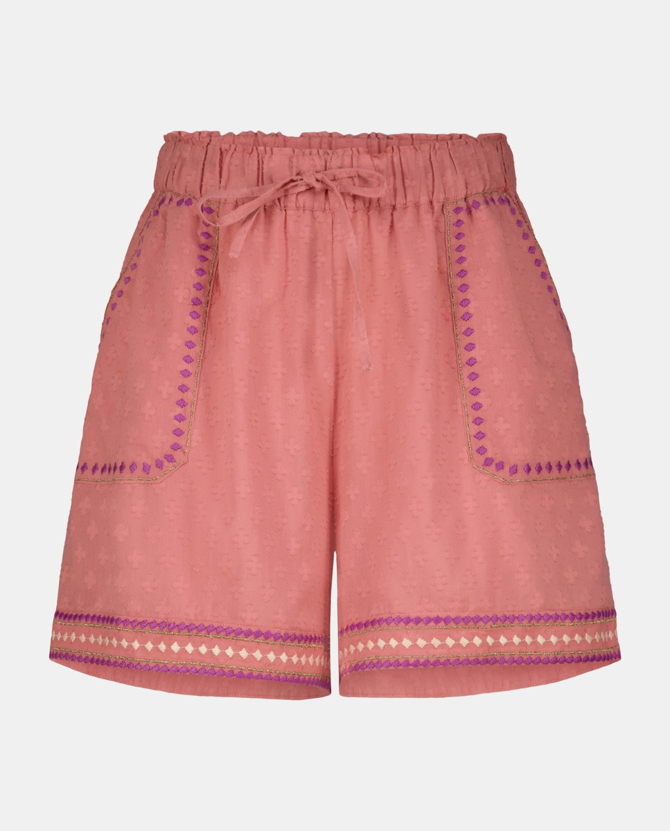 Bermudas Lisas 630 Coral-4