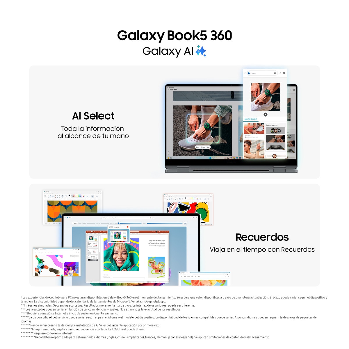 Convertible 2 en 1 Samsung Galaxy Book5 360 con S Pen, Intel Core Ultra 7-256V, 16GB, 1TB SSD, Intel Arc 140V 8GB, 15,6", W11 Gris Grafito-3