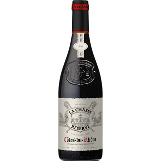 vino tinto reserva DO Côtes du Rhône botella 75 cl - La Chasse
