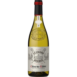 vino blanco reserva DO Côtes du Rhône botella 75 cl - La Chasse