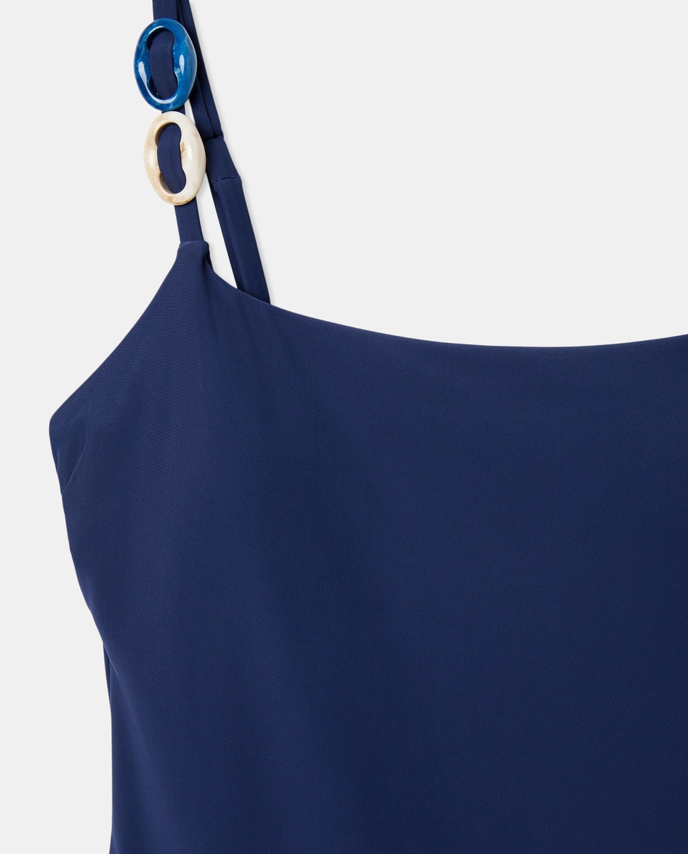 Fato de banho tipo t-shirt Azul-marinho-5