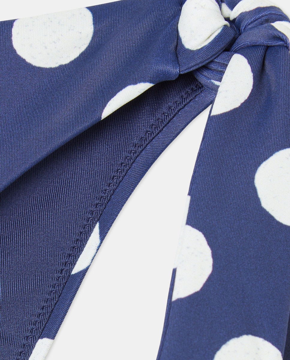 Cueca com Laços Largos Azul-5