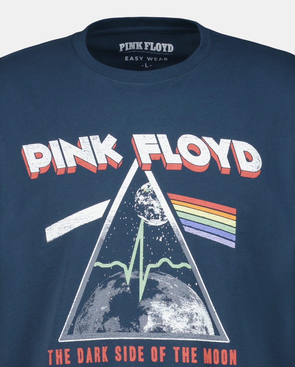 T-shirt Pink Floyd 430 Azul Escuro-5