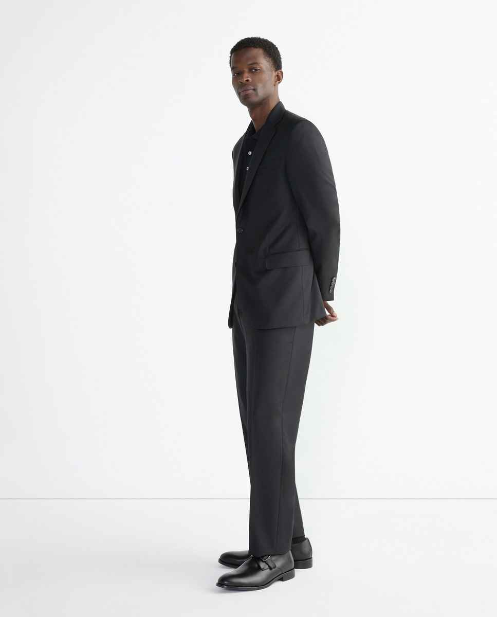 Sapatos com Fivela Preto-6