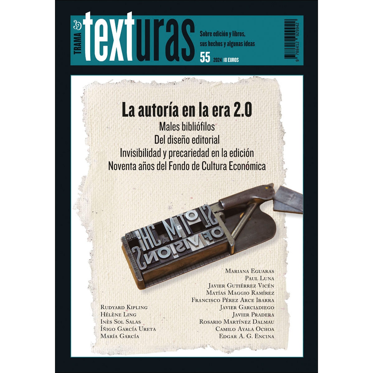Imagem 0 de Texturas 55: La autoría en la era 2.0