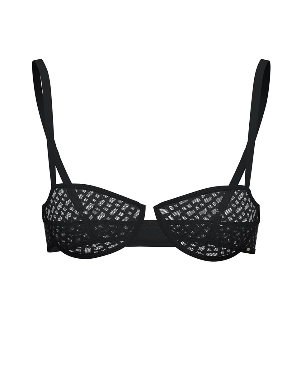 Soutien com Aro sem Forro Preto-1