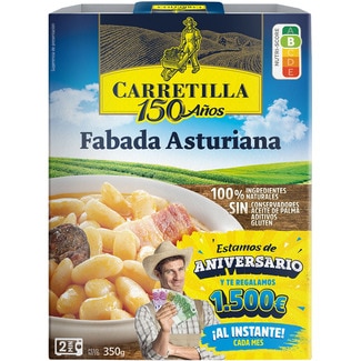 fabada asturiana sin gluten envase 350 g - Carretilla