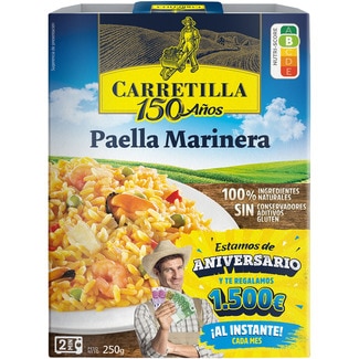 paella marinera sin gluten estuche 250 g - Carretilla