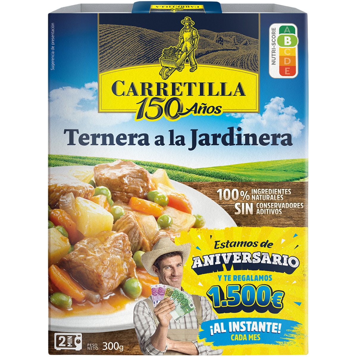 ternera a la jardinera envase 275 g