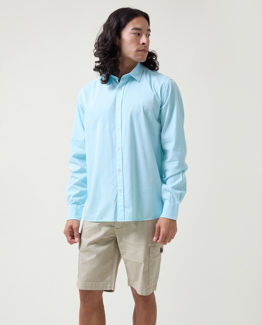 Imagen 0 de Camisa de hombre de manga larga slim fit