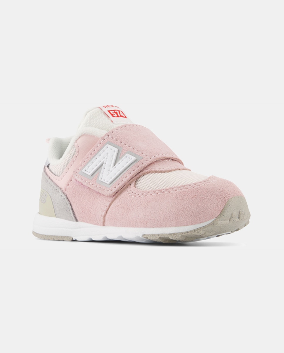 Sapatilhas Casual de Bebé 574 NEW-B Rosa pálido-4