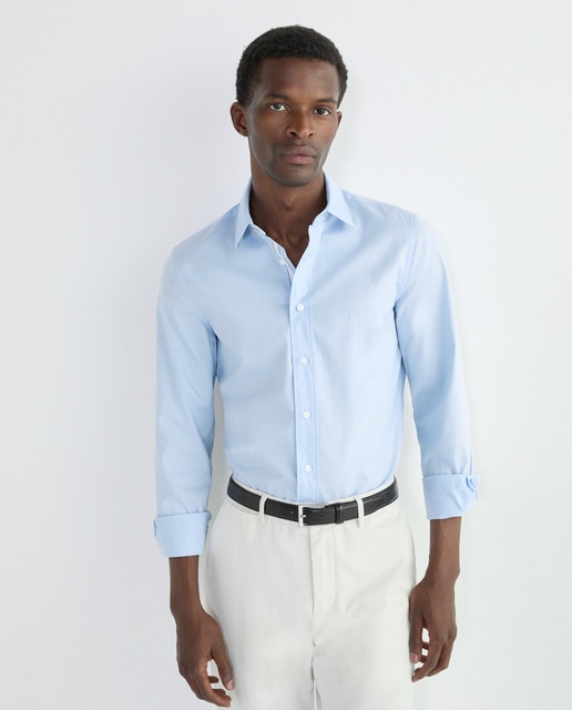 Imagem 0 de Camisa Formal Modern Fit - Azul