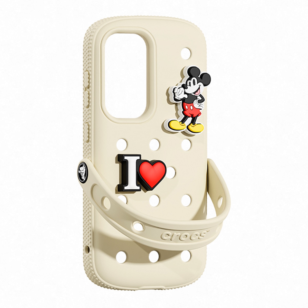 Funda Crocs amarilla para Samsung Galaxy S25 Amarillo-2