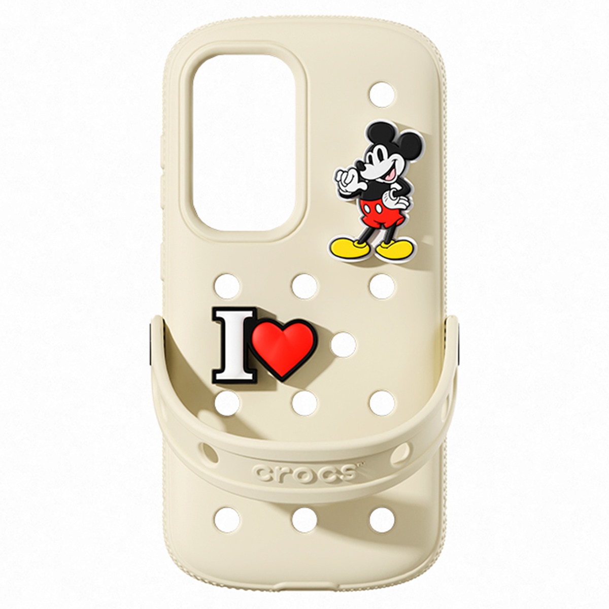 Funda Crocs amarilla para Samsung Galaxy S25 Amarillo-1