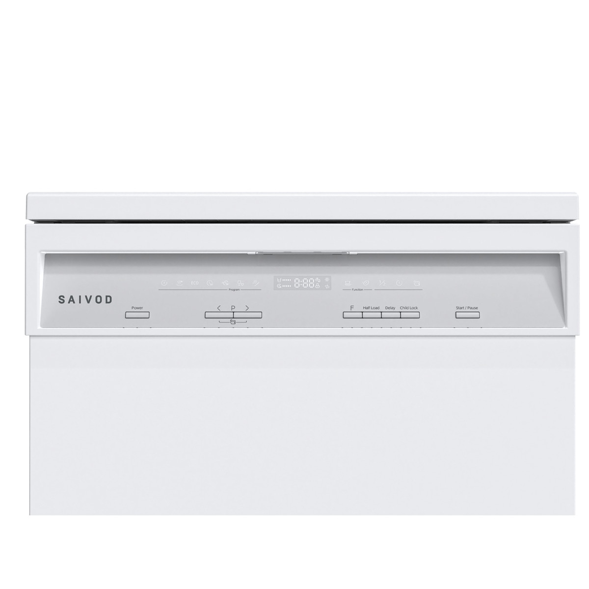 Lavavajillas Saivod 14 servicios, Bandeja para cubiertos, 60 cm - LVC725 Blanco-4