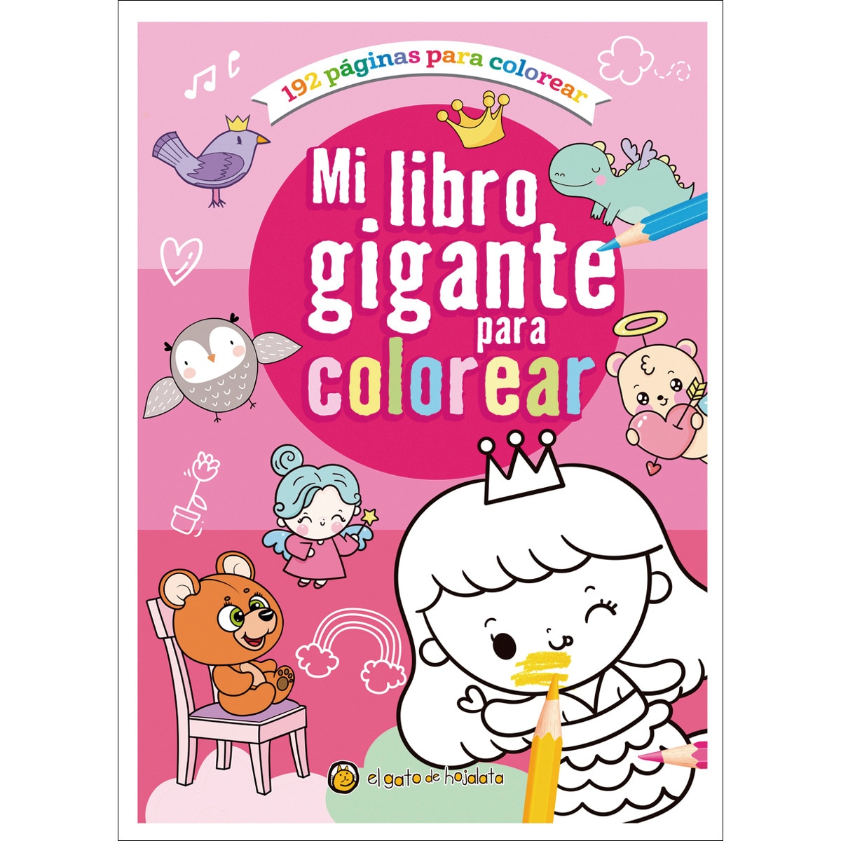 Imagem 0 de Mi libro gigante para colorear rosa