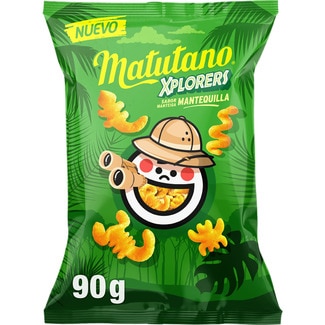 snack Xplores sabor mantequilla bolsa 90 g - Matutano