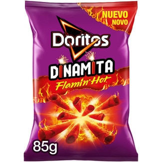 aperitivos de maíz sabor Dinamita Flamin'Hot bolsa 85 g - Doritos