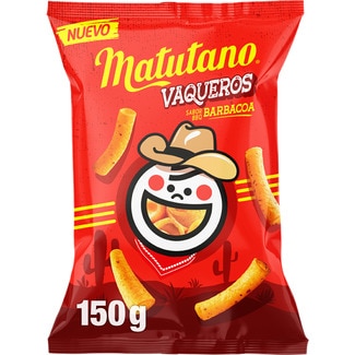 snack vaqueros sabor barbacoa bolsa 150 g - Matutano
