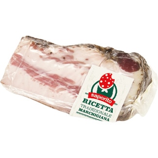 guanciale peso aproximado taco 500 g - Saporito
