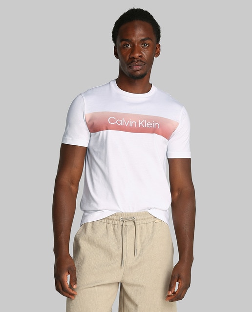 Imagen 0 de Camiseta de hombre con logo linear