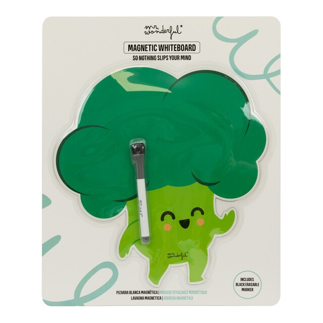Imagem 0 de Quadro branco magnético Mr Wonderful: Brócolos