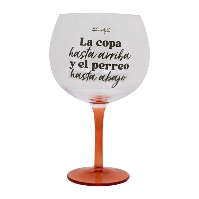 Imagen 0 de Copa de balón Mr Wonderful: La copa hasta arriba y el perreo hasta abajo