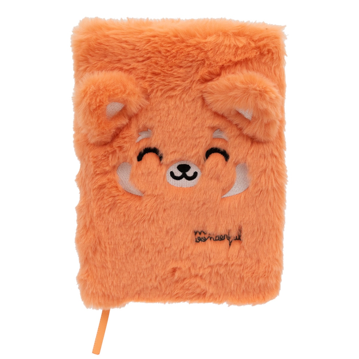 Libreta A5 peluche Mr Wonderful: Panda rojo 1