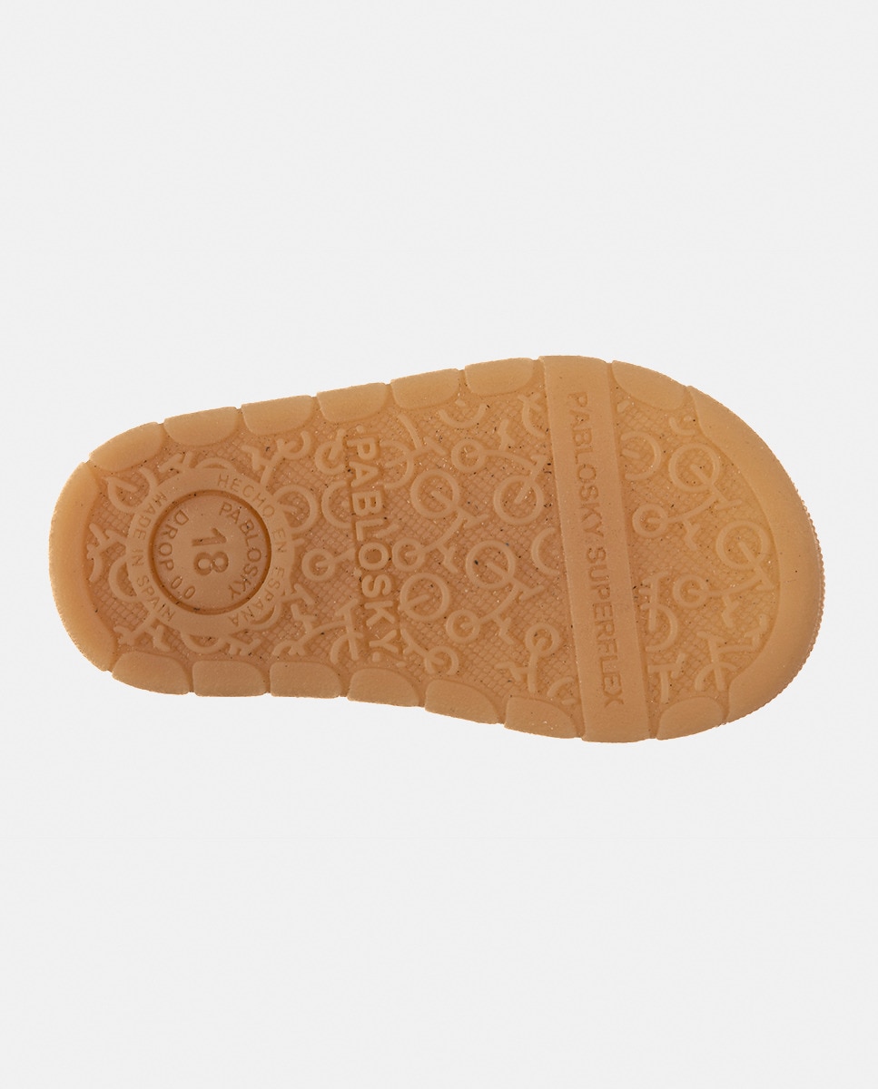 Sapatos Barefoot de Bebé com Palmilha Amovível Intech, Forma Fisiológica, Fecho Aderente Amarelo-7