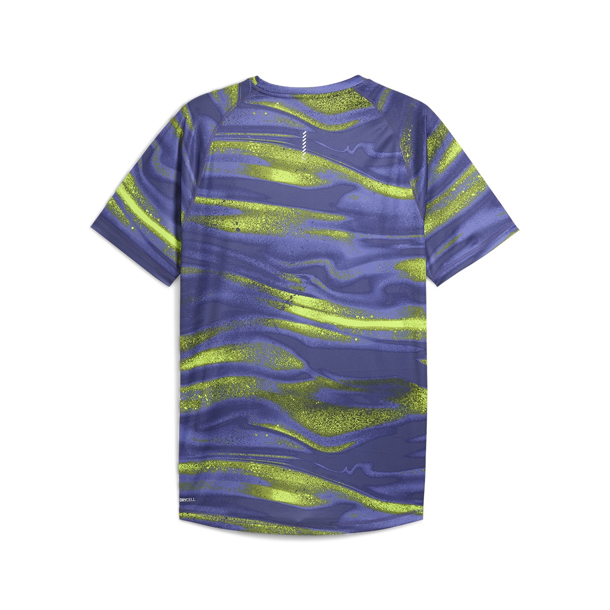 T-shirt de Homem M Run Velocity AOP Tee (Poly) Azul-5