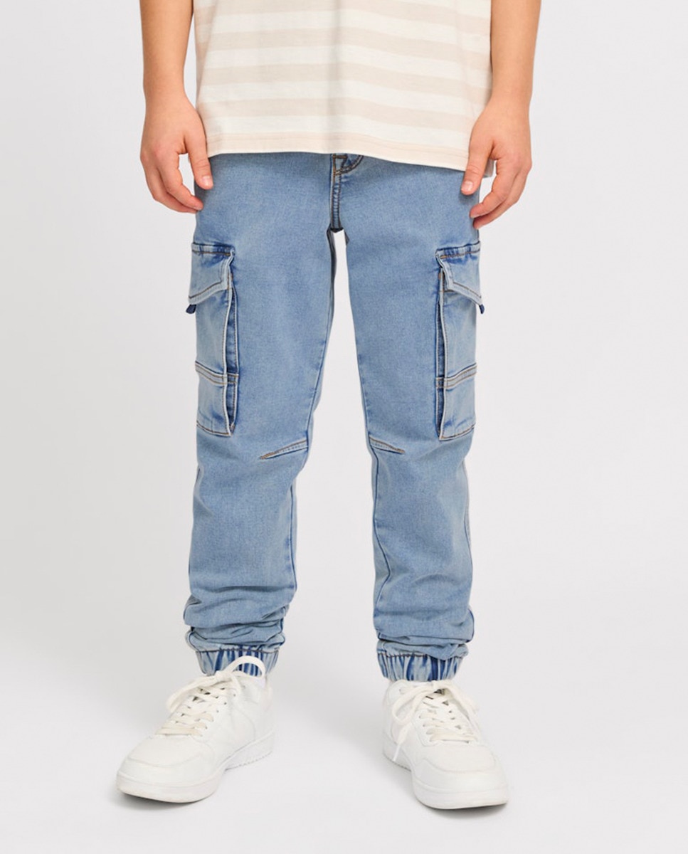 Jeans Cargo Azul-índigo-2
