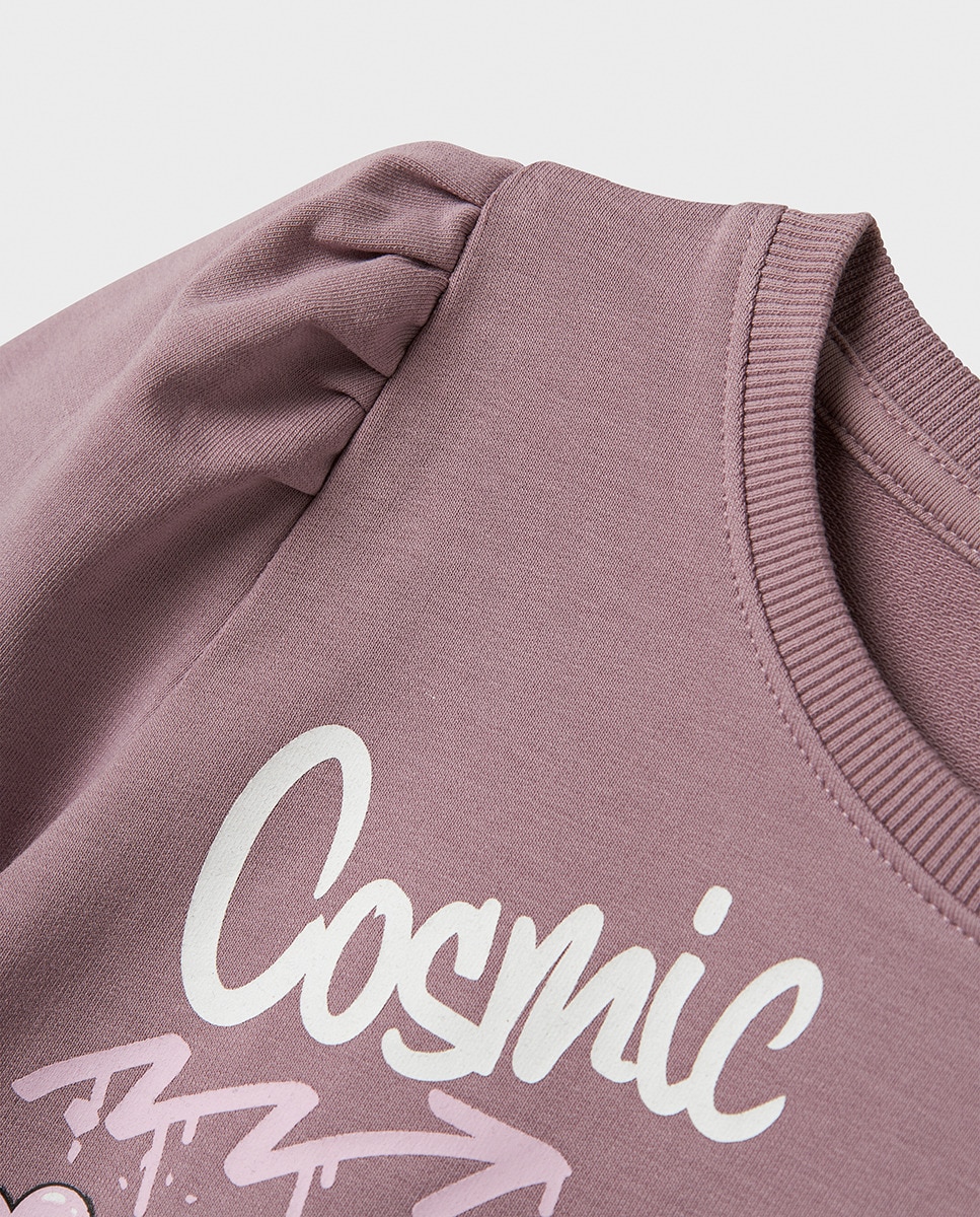 Sweatshirt Lilo e Stitch Rosa-3