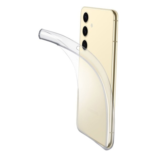 Imagen 0 de Carcasa de goma Cellularline Fine Transparente para Samsung Galaxy S25