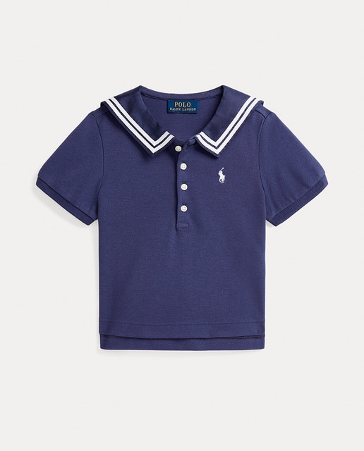 Imagem 0 de Polo de Algodão com Cavalo Bordado