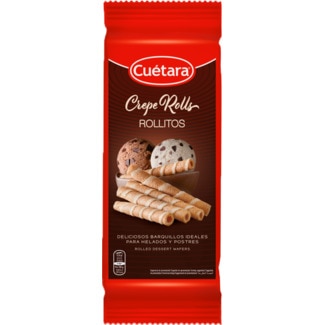Bolachas Rolitos de Chocolate embalagem 225 g - Cuétara