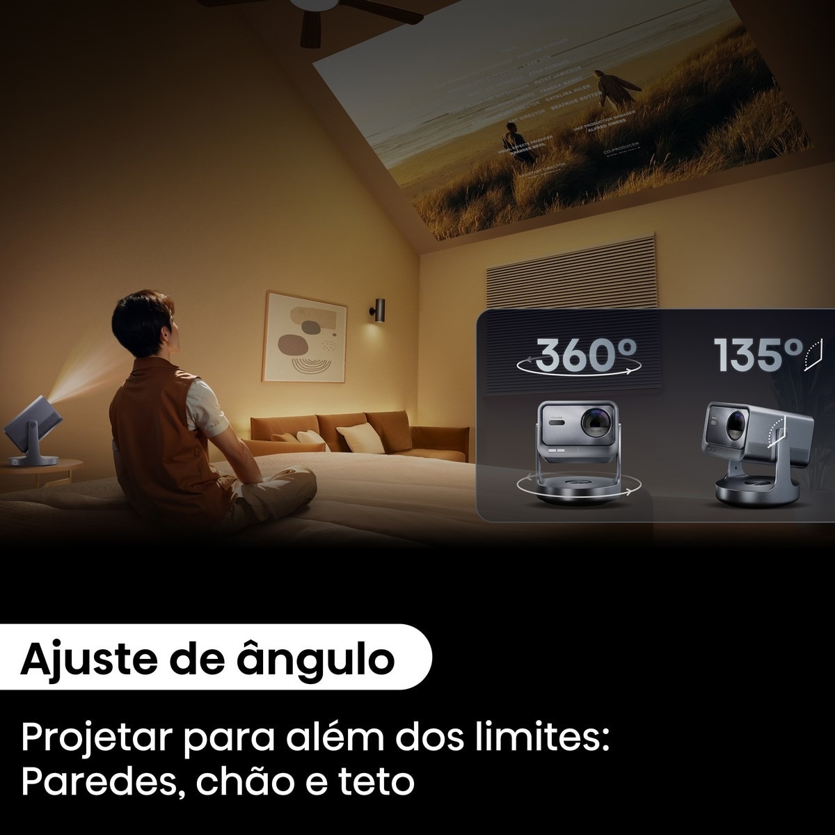 Mini Projetor Laser Hisense C2-ULTRA, UHD 4K, 65" a 300", Dolby Vision, Full HDR, Fonte Laser Trichroma, Concebido para XBOX Cinzento metalizado-12