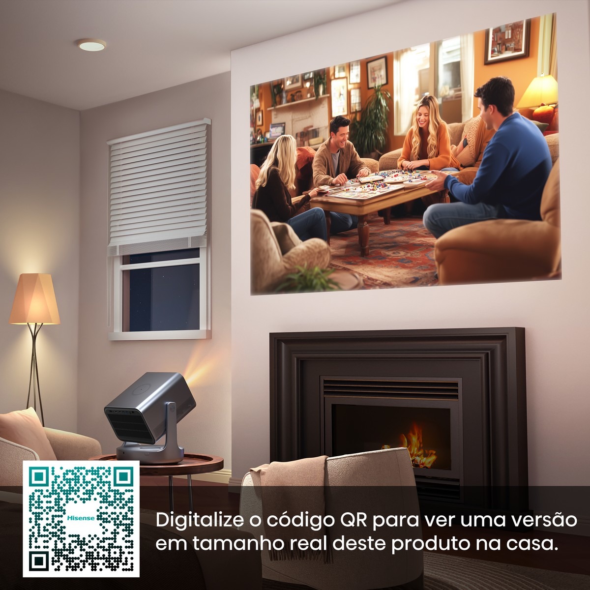 Mini Projetor Laser Hisense C2-ULTRA, UHD 4K, 65" a 300", Dolby Vision, Full HDR, Fonte Laser Trichroma, Concebido para XBOX Cinzento metalizado-14